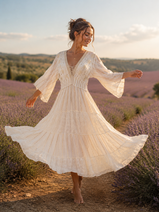 #GE00800 LONG DRESS PCS
