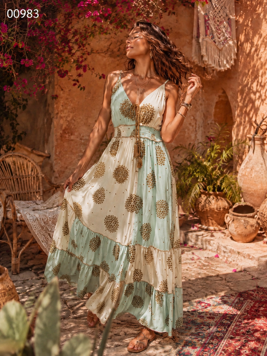 #00983 VESTIDO LARGO PCS