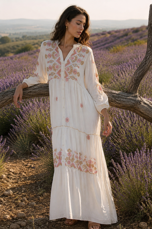 #2516 LONG DRESS PCS