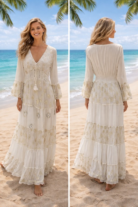 #8007 LONG DRESS PCS