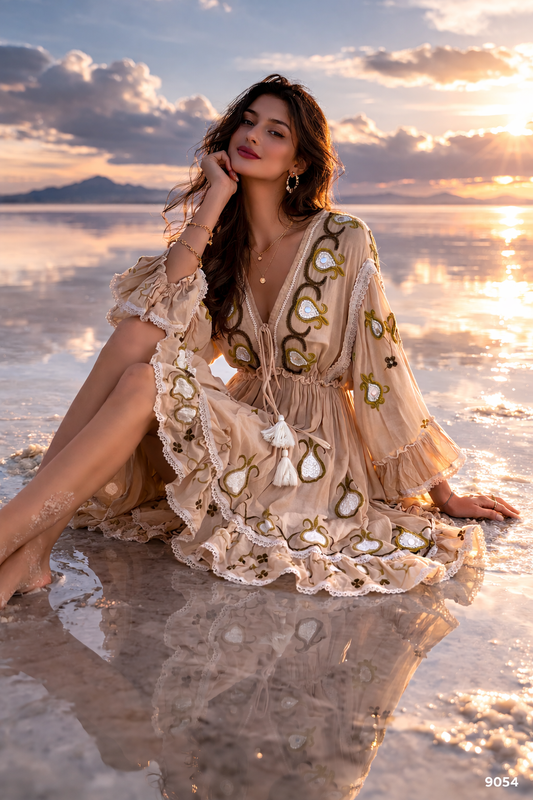 #9054 KURZES KLEID STK
