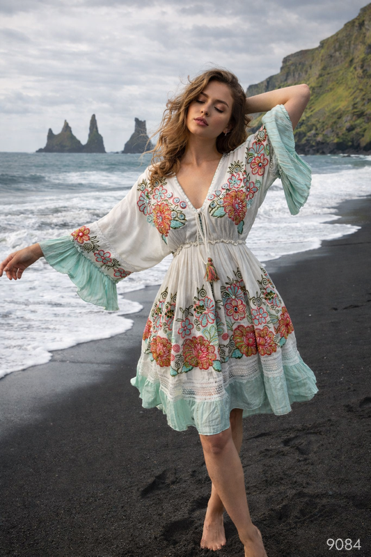 #9084 SHORT DRESS PCS