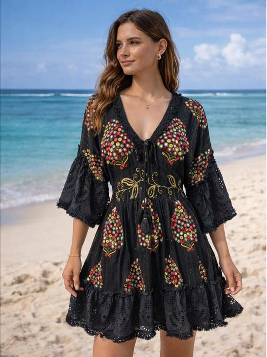 #9086 SHORT DRESS PCS
