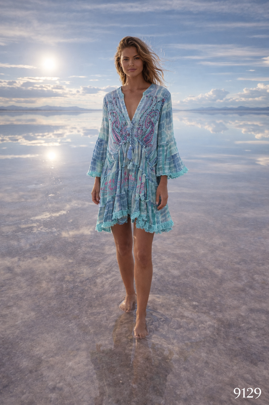 #9129 KURZES KLEID STK