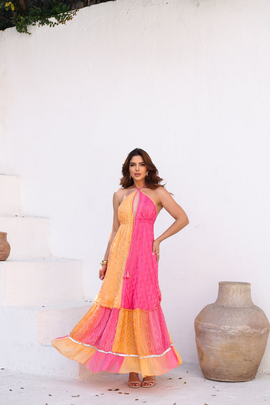 #01-131  Long Dress pack of 6