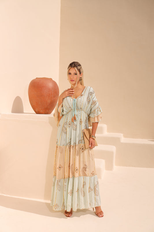 #01-86  LONG DRESS PACK OF 6