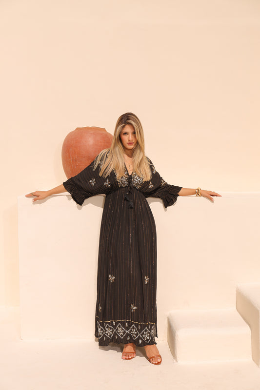 #03-22 Long Dress Pack of 6
