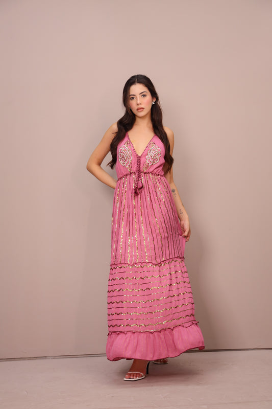#02-73 LONG DRESS PACK OF 6