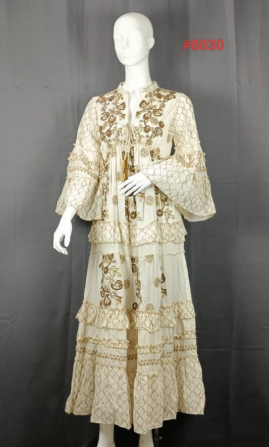 #8030 LONG DRESS PACK OF 6