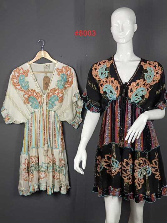 #8003 SHORT DRESS PACK OF 6