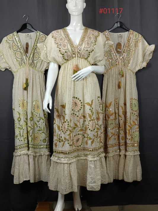 #01-117 LONG DRESS PACK OF 6