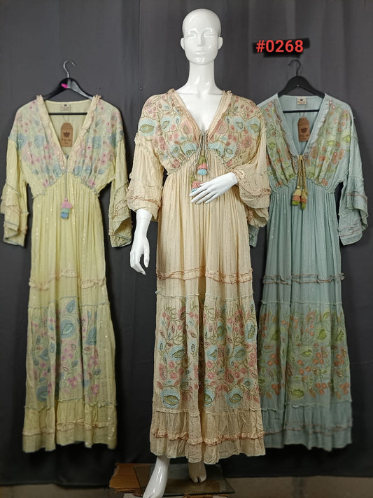 #02-68 LONG DRESS PACK OF 6