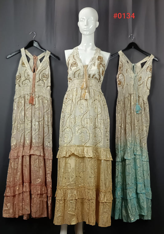 #01-34 LONG DRESS PACK OF 6