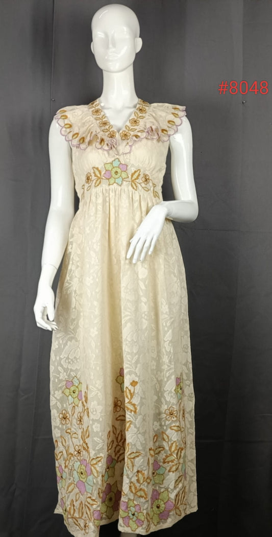 #8048 Long Dress pack  of 6