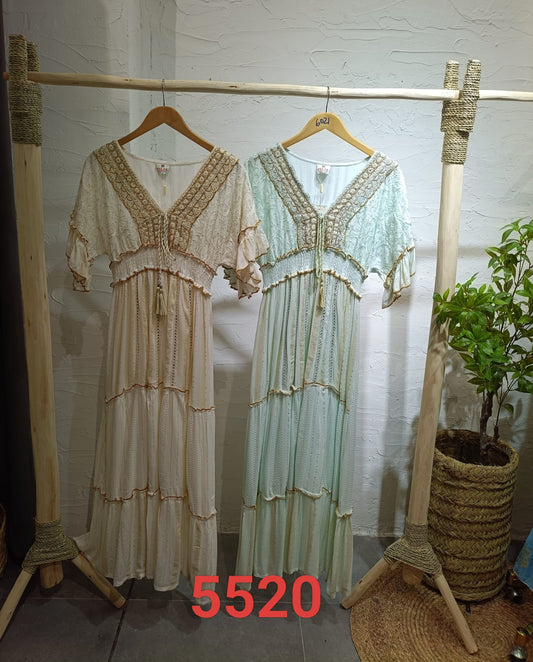 #5520 Long Dress Pack of 6