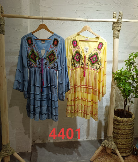 #4401 Short Dress Pack of 6