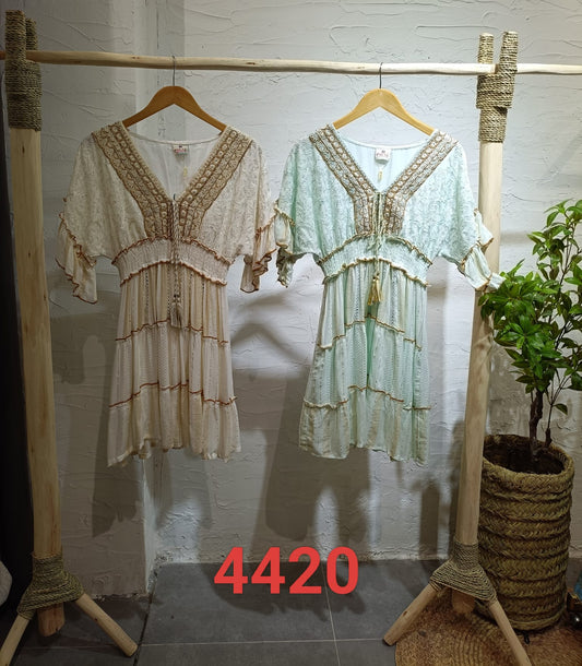 #4420 Short Dress Pack of 6