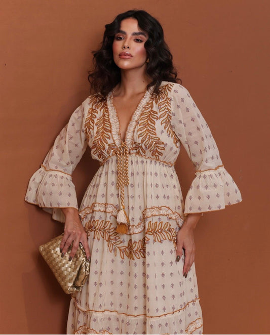 #8041 VESTIDO LARGO PCS