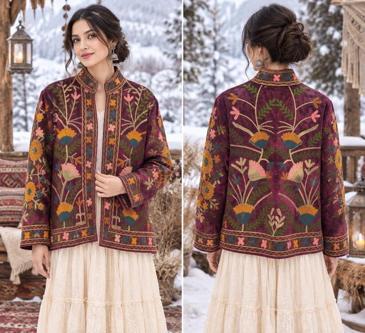 #NEW VELVET JACKET PCS