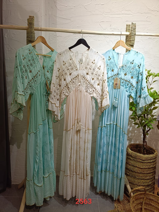 #2563 LONG DRESS PACK OF 6