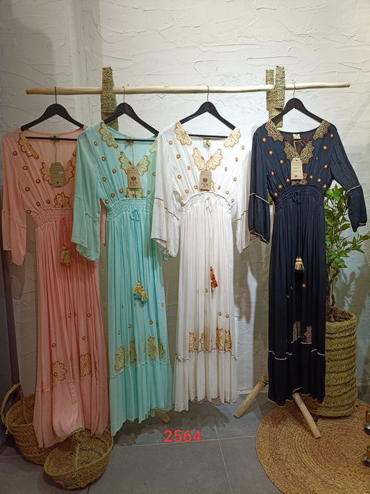 #2564 LONG DRESS PACK OF 6