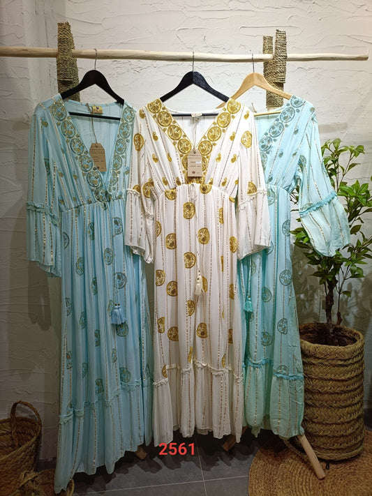 #2561 LONG DRESS PACK OF 6