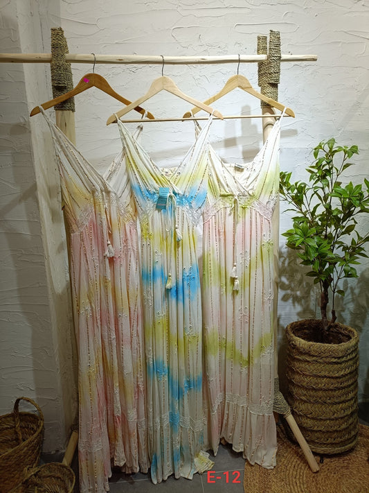 #E-12 LONG DRESS PACK OF 6