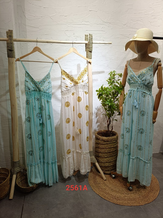 #2561A LONG DRESS PACK OF 6