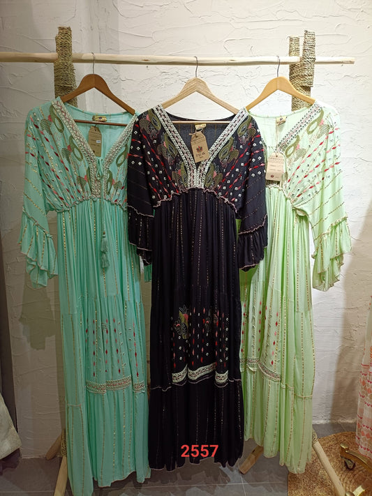#2557 LONG DRESS PACK OF 6