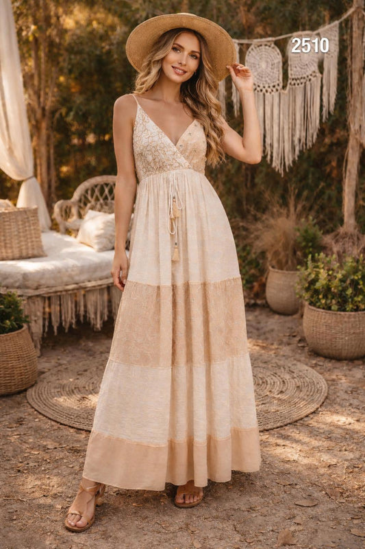#2510 LONG DRESS PCS