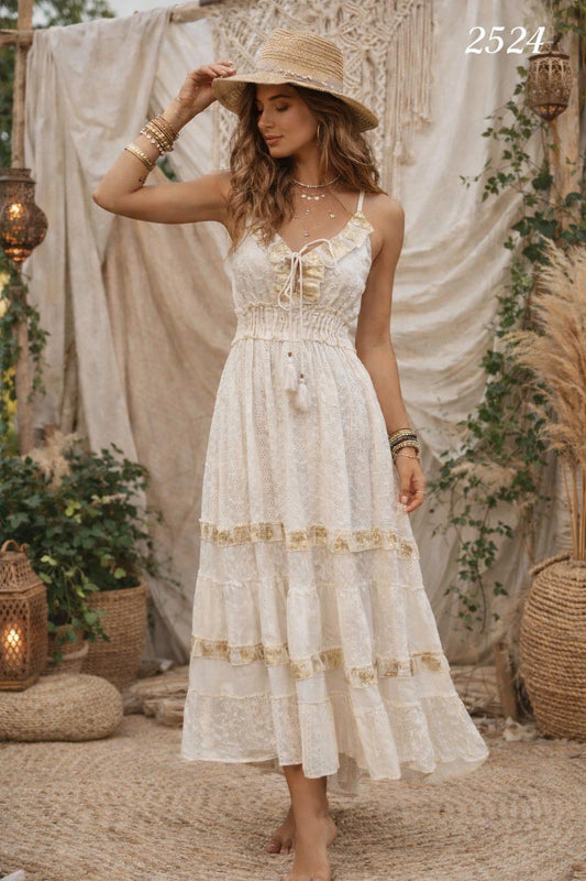 #2524 LONG DRESS PCS