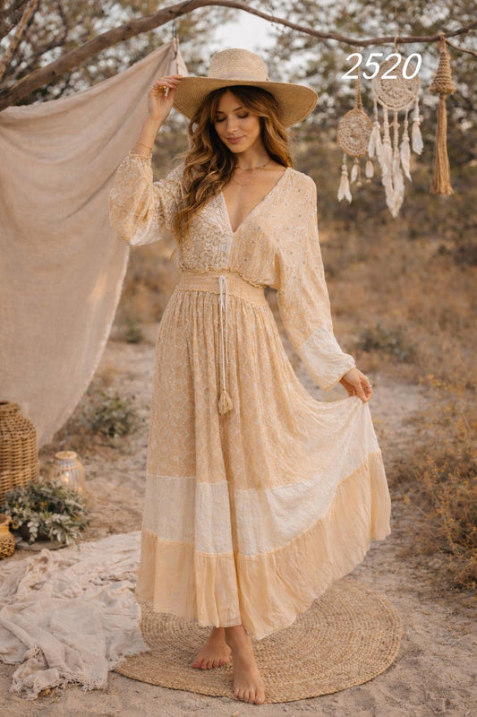 #2520   LONG DRESS PCS