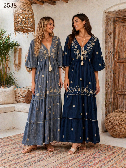 #2538 LONG DRESS PCS