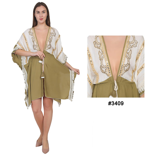 #3409-Short Dress pack of 6