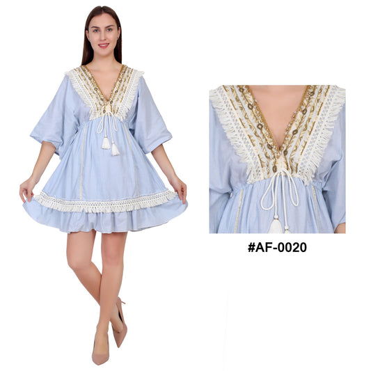 #AF-0020 Short Dress Pack of 6