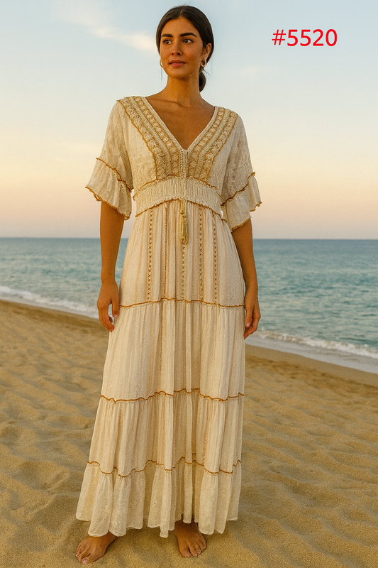 #5520 Long Dress Pack of 6