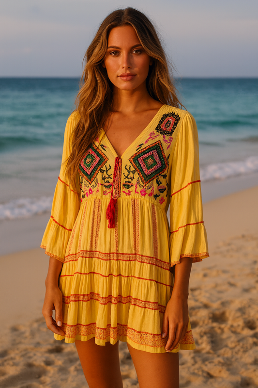 #4401 Short Dress Pack of 6