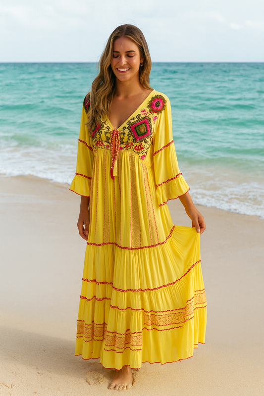 #5501 Long Dress Pack of 6