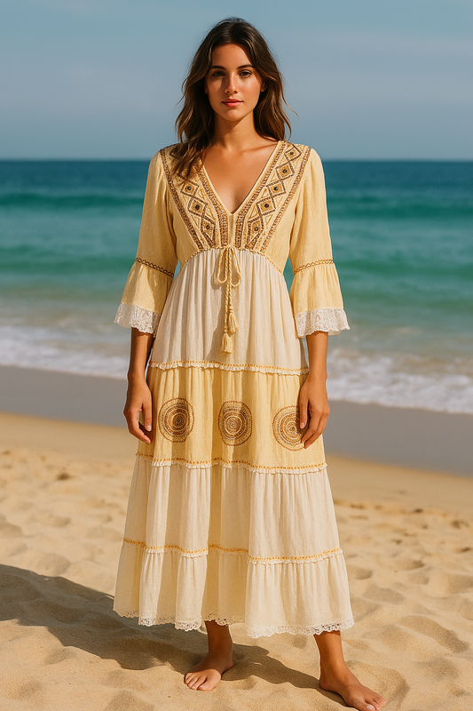 #5506 Long Dress Pack of 6